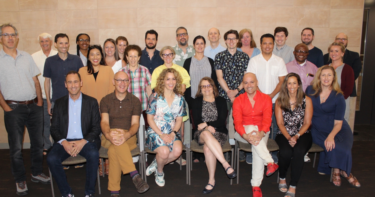 SPGS faculty pictured at a Fall 2023 retreat. 